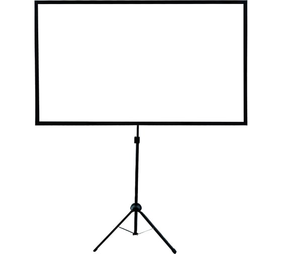 Изображение товара Экран на треноге Cactus 100x177 см X-type CS-PSTX-100x177 16:9 напольный натяжной черный 1987772