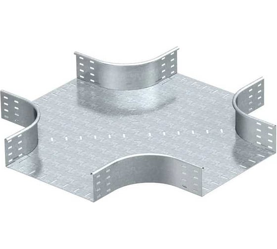 Изображение товара Секция Х-образная OBO Bettermann RK 160 FT, для листовых лотков, h=110 мм, B=600 мм, сталь, горячий цинк 7115564