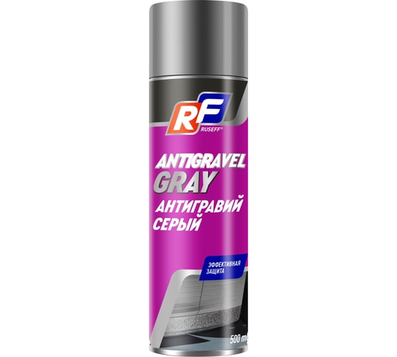 Изображение товара Антигравий RUSEFF серый, 500 мл, аэрозоль 25378N