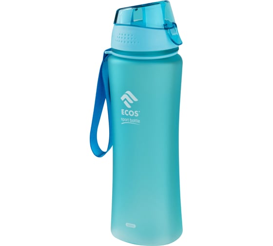 Изображение товара Бутылка для воды Ecos SK5015 650 мл, бирюзовая 006068