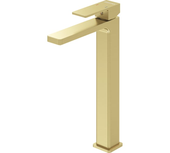 Изображение товара Смеситель для раковины высокий Grossman Style золото сатиновый 520.K35.05.320