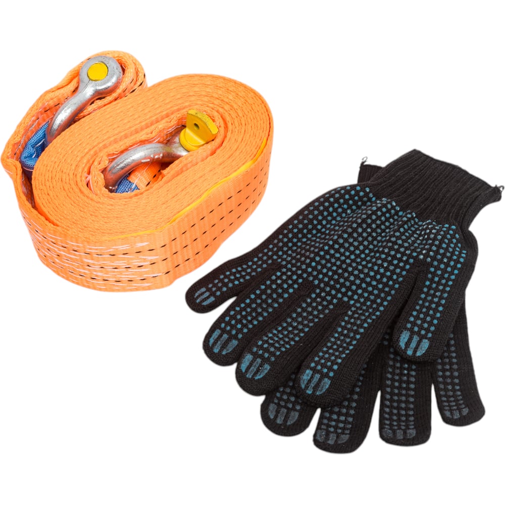 Изображение товара Буксировочный трос ПРОММЕТАЛЛ 2,5/6000 с шаклами