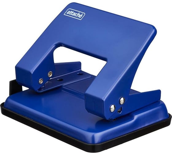 Изображение товара Дырокол Attache WD204 до 16 листов, металл, синий 159013
