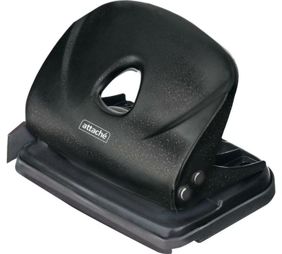 Изображение товара Дырокол Attache Power до 20 листов, металл, чёрный 989487