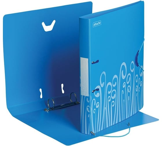 Изображение товара Папка на 2-х кольцах Attache Fantasy голубая 314647