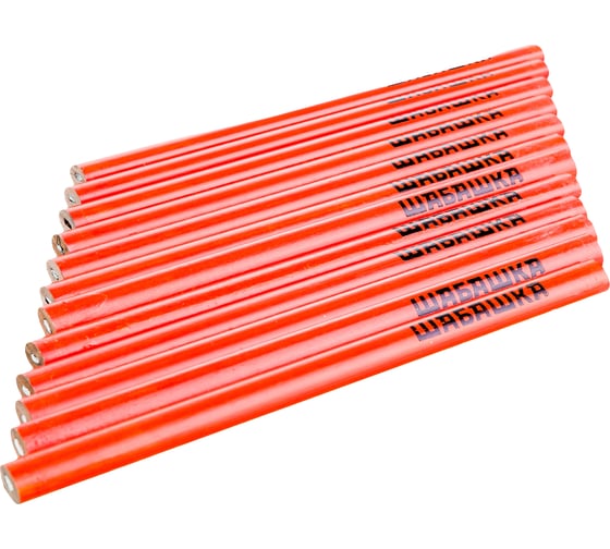 Изображение товара Малярный карандаш ШАБАШКА 180 мм, набор 12 шт 146-0002 206049