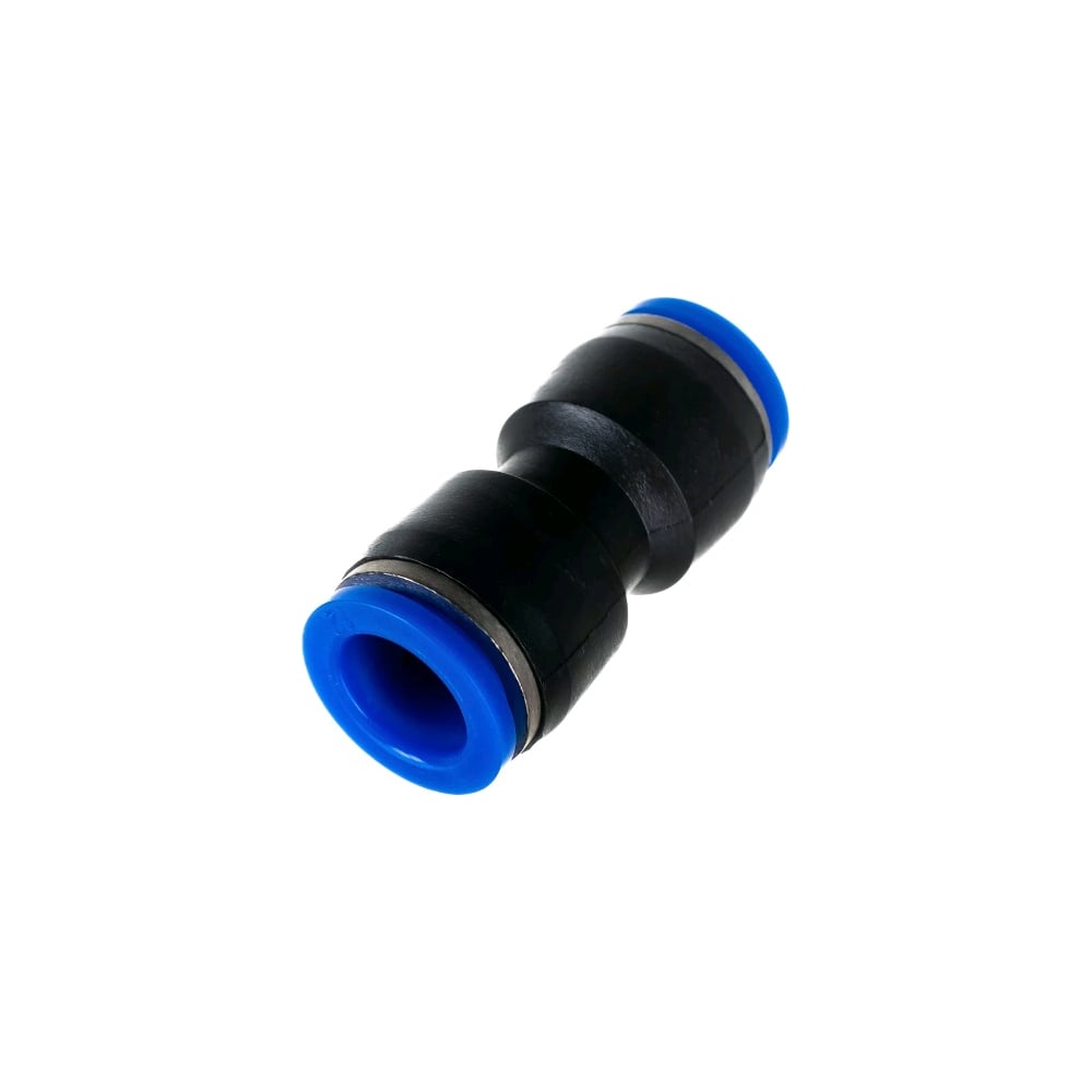 Изображение товара Фитинг SPU012 прямой, трубка 12 мм-12 мм, пластик BlackWeld 5304bw