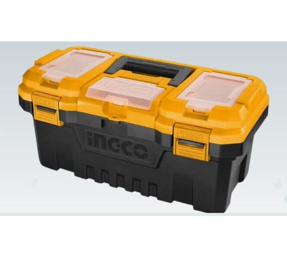Изображение товара Инструментальный ящик INGCO Размер: 436х220х205мм, Материал: PP, вес: 1390g, Max нагр.: 15Кг PBX1701
