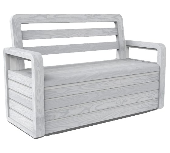 Изображение товара Сундук-лавочка TOOMAX белый, 270 л Z599R108