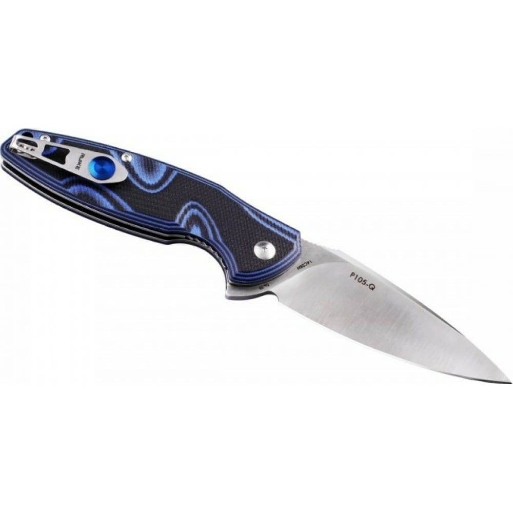 Нож ruike fang черно-синий p105-q - фото 1