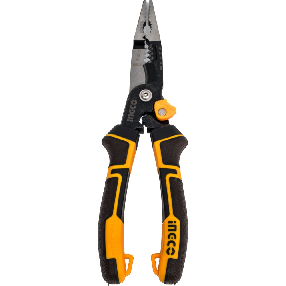 Изображение товара INGCO HMFLNP28200 Утконос 6 в 1, губки CrV, диэлектрическое покрытие