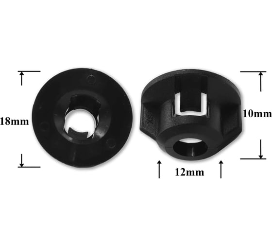 Изображение товара Автокрепеж для Lexus Toyota 10 шт 9046706169, 90476N0301 КрепАвто 1585