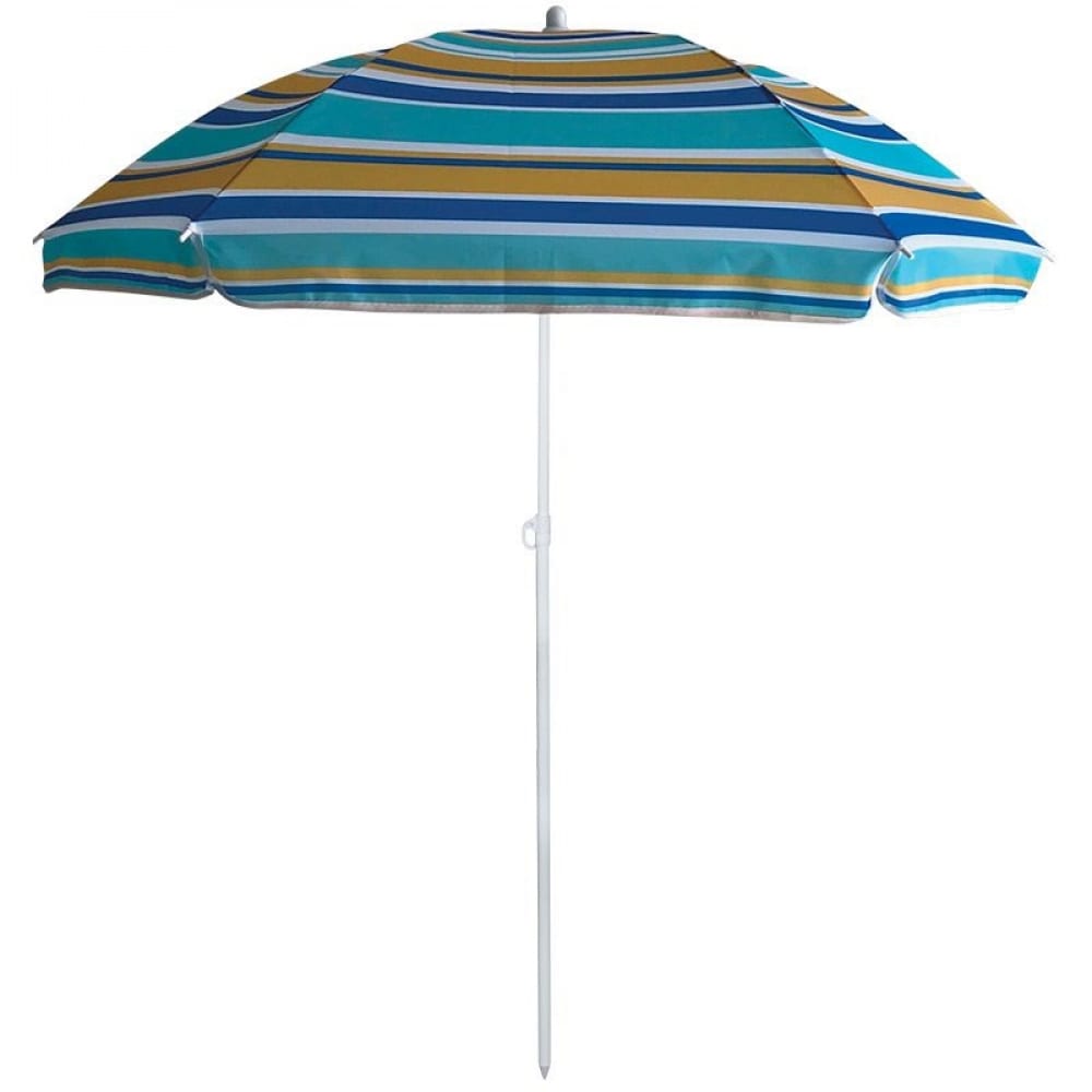 Пляжный зонт Ecos зонт пляжный 200 см с наклоном 8 спиц металл тропические листья lg07 2