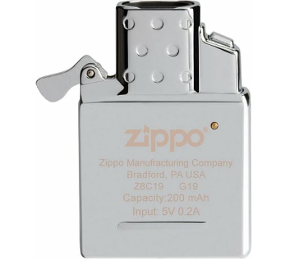 Изображение товара Электронный вставной блок ZIPPO для широкой зажигалки, нержавеющая сталь 65828