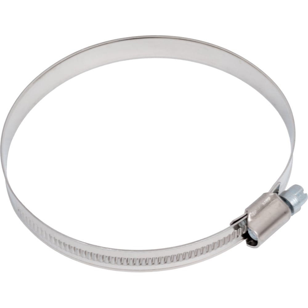 Изображение товара Хомут червячный из нержавеющей стали W2 80-100 мм 12 мм