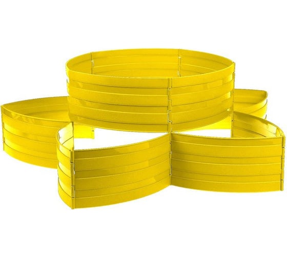 Изображение товара Садовый конструктор Дачная мозаика Клумба жёлтый 11282