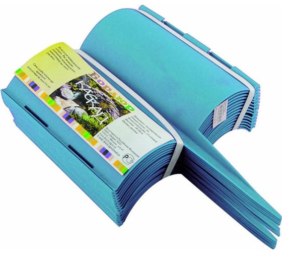 Изображение товара Бордюр Дачная мозаика Каскад голубой, 3 м, 18х30 см 9726