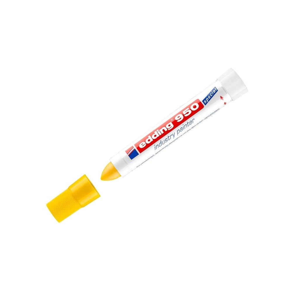 Изображение товара Маркер для промышленной графики EDDING 950 желтый 10 мм