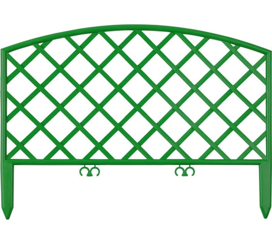 Изображение товара Декоративный забор Grinda 24x320 см, зеленый 422207-G