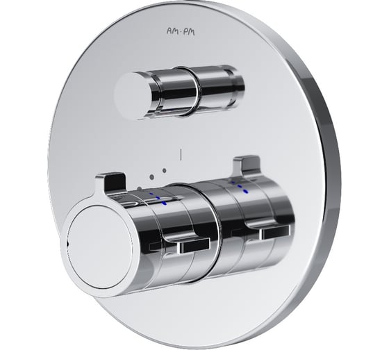 Изображение товара Встроенный смеситель AM.PM X-Joy с ТМС на 2 потребителя, хром F85A45600