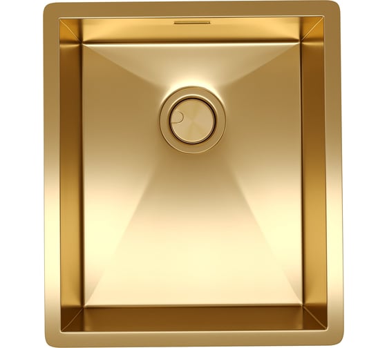 Изображение товара Кухонная мойка Reflexion home Como брашированное золото RX2038GD