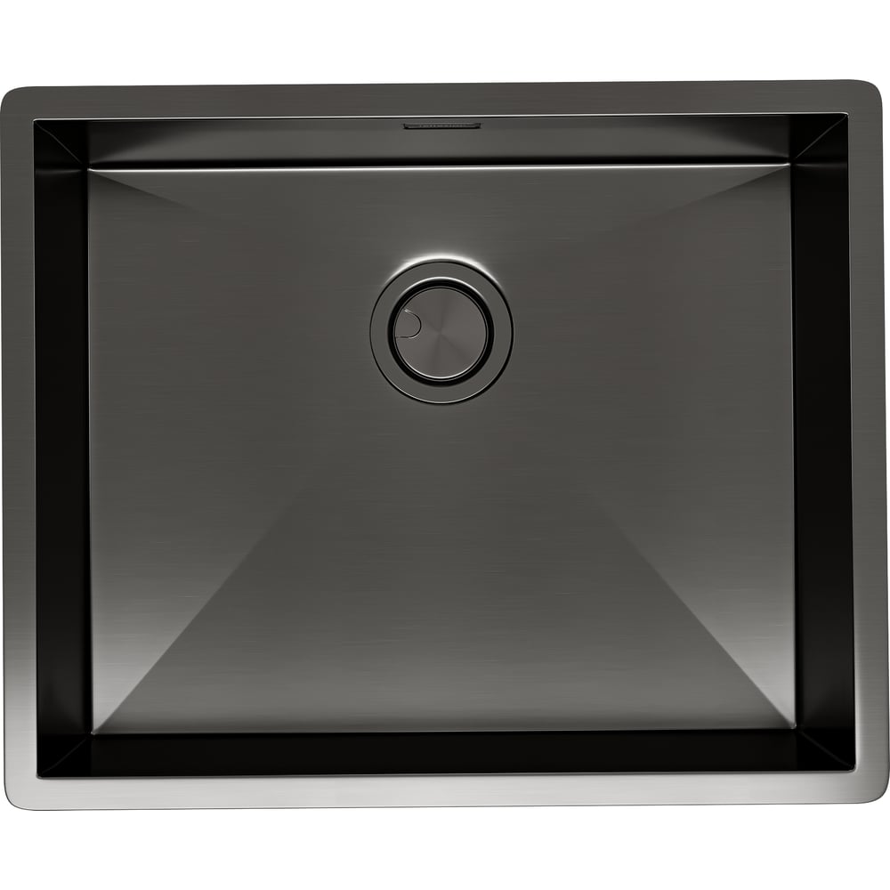 Изображение товара Кухонная мойка Reflexion home Como из оружейной стали RX2054BL, монтаж универсальный