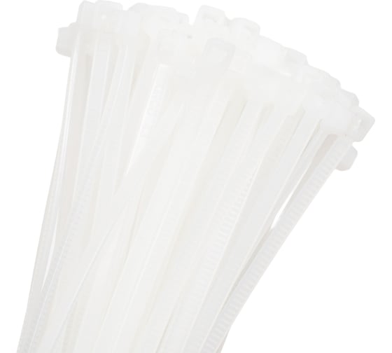 Изображение товара Стяжка (хомут) LAVITA & нейлоновый 2.5x120мм белый LA 26_2.5X120W