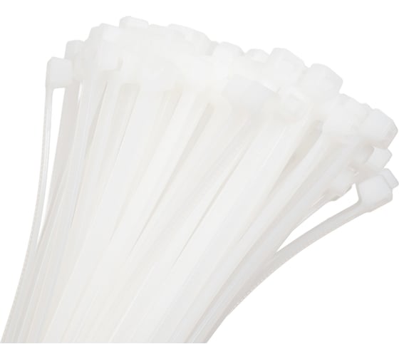 Изображение товара Стяжка (хомут) LAVITA & нейлоновый 3.6x200мм белый LA 26_3.6X200W