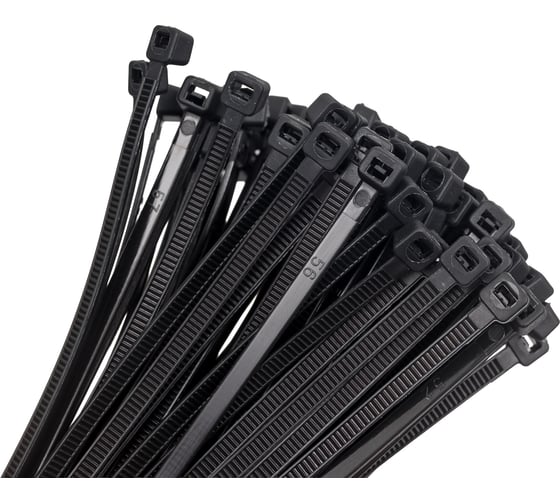 Изображение товара Стяжка (хомут) LAVITA & нейлоновый 2.5x150мм чёрный LA 26_2.5X150B