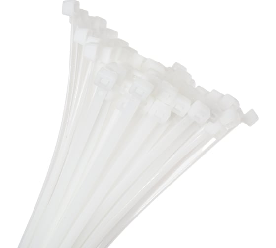 Изображение товара Стяжка (хомут) LAVITA & нейлоновый 4.7x300мм белый LA 26_4.7X300W