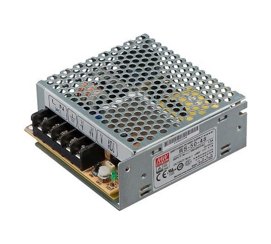 Изображение товара Источник питания Mean Well, AC/DC RS-50-48 Т00170027