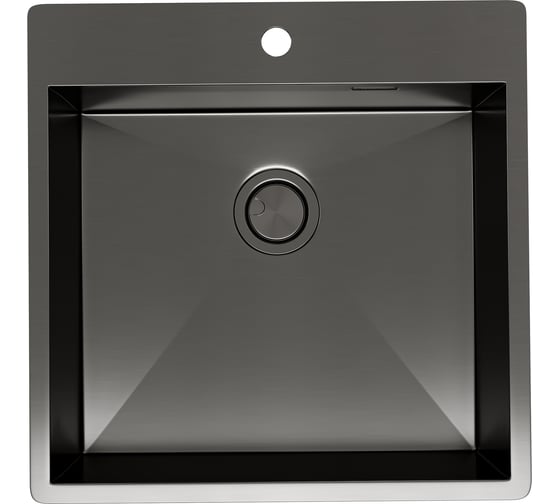 Изображение товара Кухонная мойка Reflexion home Iseo оружейная сталь RX2250BL