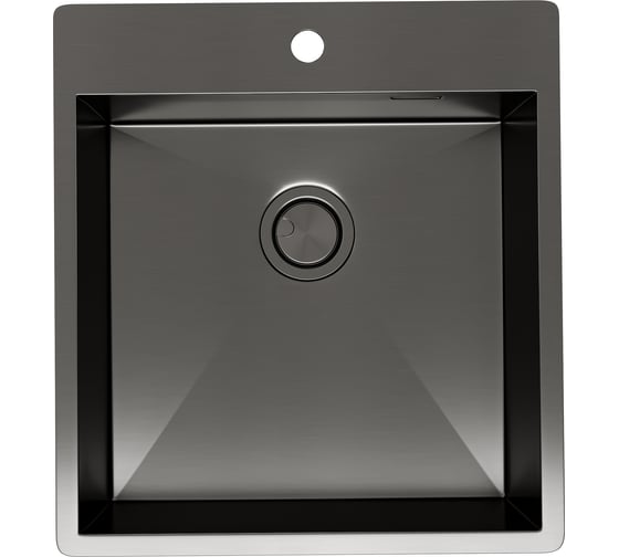 Изображение товара Кухонная мойка Reflexion home Iseo оружейная сталь RX2246BL