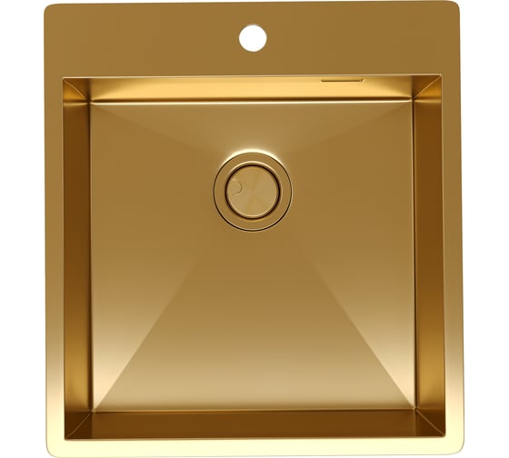 Изображение товара Кухонная мойка Reflexion home Iseo брашированное золото RX2246GD