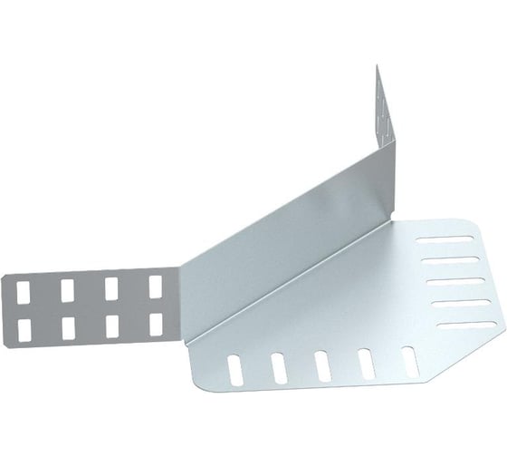 Изображение товара Соединитель OBO Bettermann REV 60 FS RU, угловой, для листовых лотков LKS, L=400, сталь, конвейерный цинк (10 штук/упаковка) 6067973