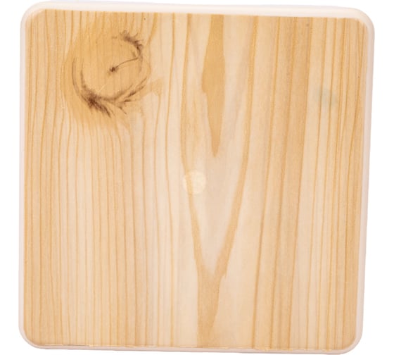 Изображение товара Распределительная коробка GREENEL наружного монтажа 100х100х44мм СОСНА GE41221-11