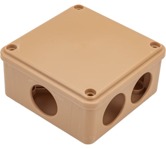 Изображение товара Распределительная коробка GREENEL наружного монтажа 100х100х45 IP44 GE41231-03