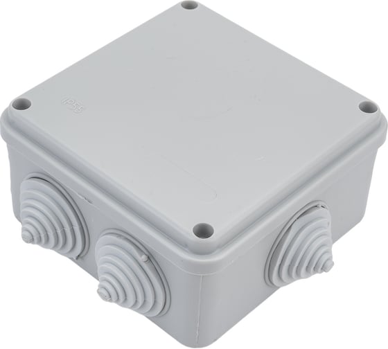 Изображение товара Распределительная коробка GREENEL наружного монтажа 100х100х50мм IP55 GE41234