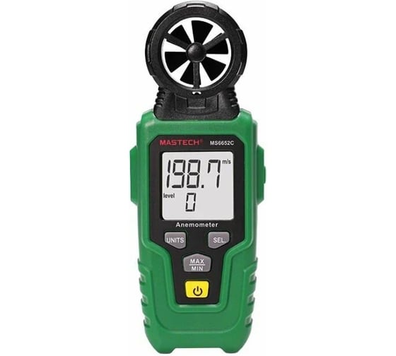 Изображение товара Цифровой анемометр Mastech MS6652C M123
