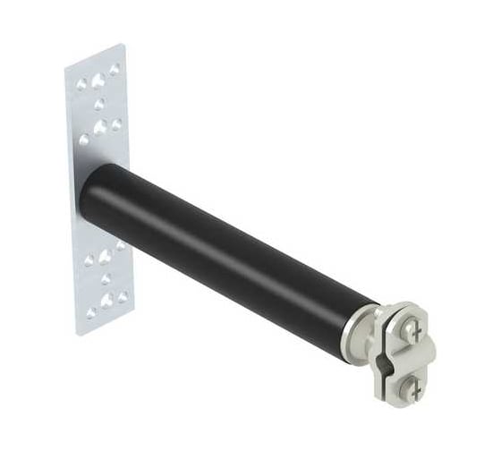 Изображение товара Держатель дистанционный изолированный OBO Bettermann для проволоки D 16 мм, L=500 мм, алюминий 5408806_V1