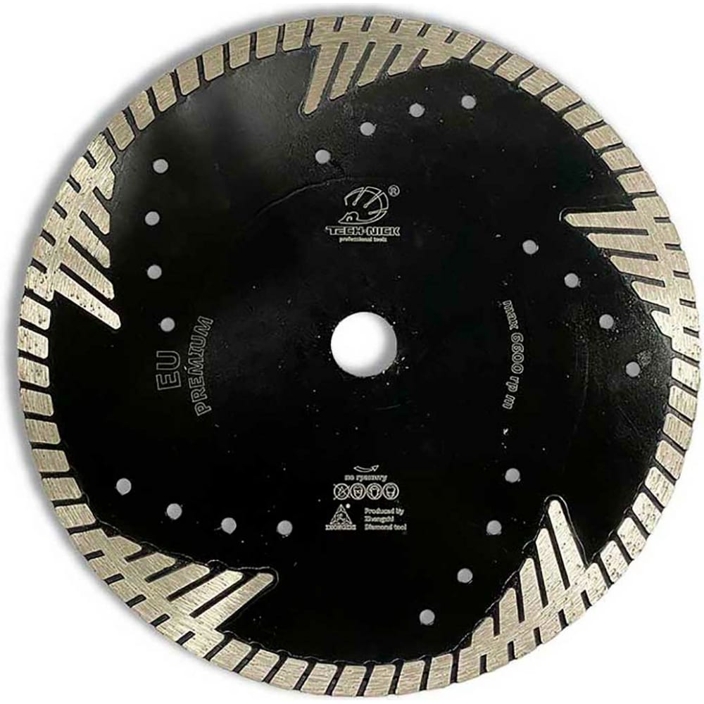 Диск алмазный по граниту TECH-NICK сегментный алмазный диск по граниту мрамору messer