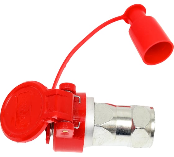 Изображение товара Разъем пневматический стальной нового образца FER-RO (20-16 мм) ДАЛИ-авто DA-NP145