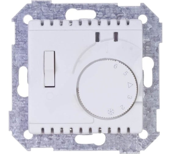 Изображение товара Термостат с датчиком зондом Simon с вык. - контроль отоп., S82, S82N, S82 Detail, белый 82504-30