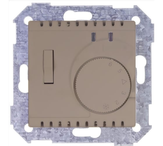 Изображение товара Термостат с датчиком зондом Simon с вык. - контроль отоп., S82, S82N, S82 Detail, слон. 82504-31