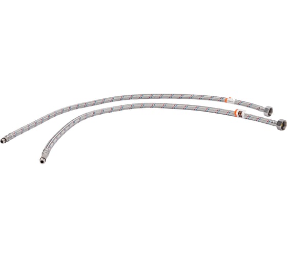 Изображение товара Подводка к смесителю (пара; 0.8 м; 1/2F-M10) VRT 521796