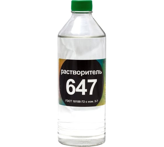 Изображение товара Растворитель НЕФТЕХИМИК 647 0,5л 647500