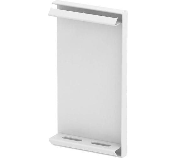 Изображение товара Заглушка торцевая кабельного канала OBO Bettermann Rapid 80, 70x130 мм, сталь белый 6277270