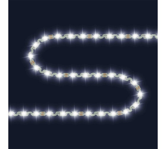 Изображение товара Светодиодная лента Apeyron 12В, СТ, 4,8Вт/м, smd2835, 60д/м, IP20, 400Лм/м, подложка S-типа 6мм, 10м, 4000К 00-132