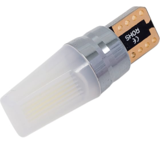 Изображение товара Автолампа SKYWAY диод T10W5W 12-24V COB диод 1-конт с обманкой Белая Салон, габариты, номер S08201434