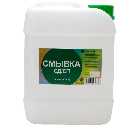 Изображение товара Смывка краски НЕФТЕХИМИК СД/СП 5л СДСП5000